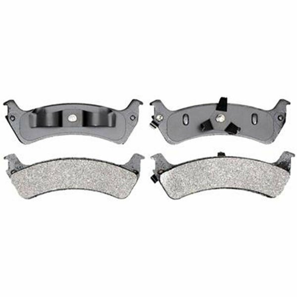 Rm Brakes Brake Pad Set, Semi-Metallic R53-SGD667M